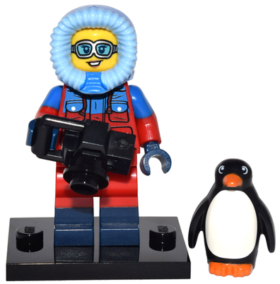 LEGO Minifigure-Wildlife Photographer-Collectible Minifigures / Series 16-COL16-7-Creative Brick Builders